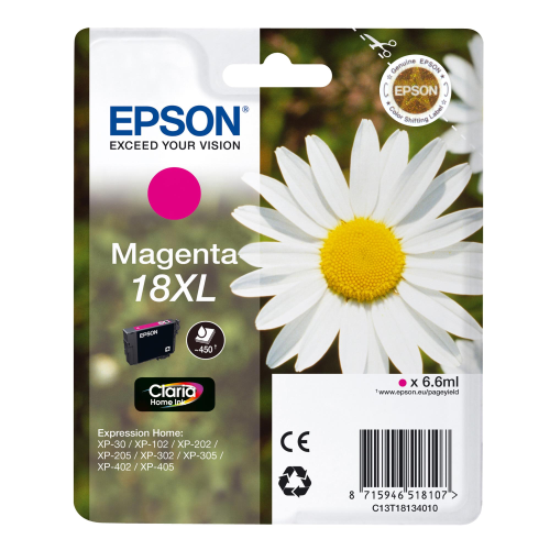 EPSON 18 XL CARTUCCIA INKJET MAGENTA